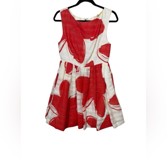 Alice And Olivia Essie Printed Taffeta Dress SEE MEASUREMENTS - Picture 2 of 7